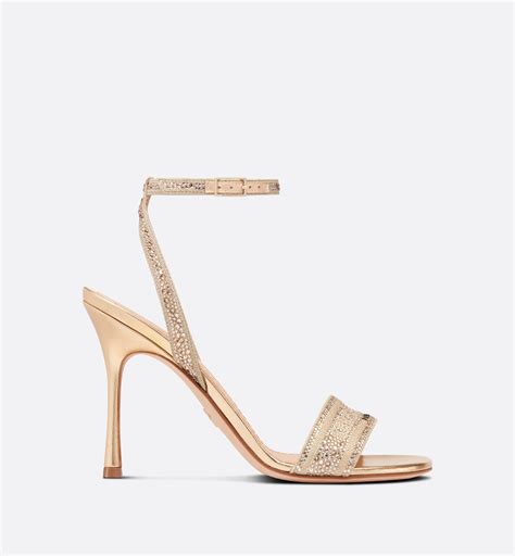 dior dway heels|Dway Heeled Sandal Gold.